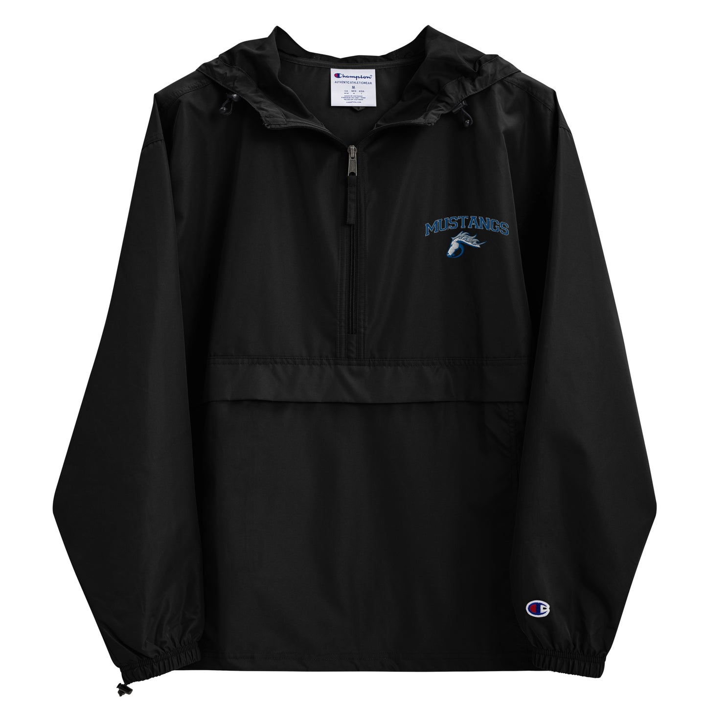 Mustang Embroidered Champion Packable Jacket