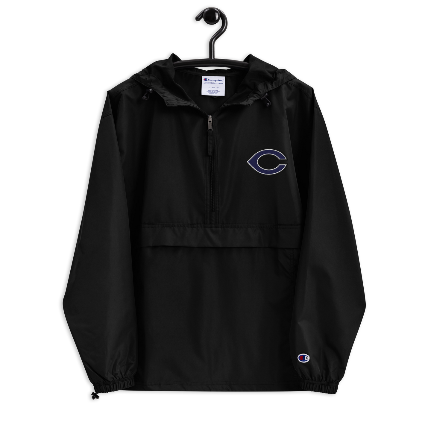 Carlsbad Football Embroidered Champion Packable Jacket