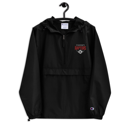 Raptors Soccer Embroidered Champion Packable Jacket