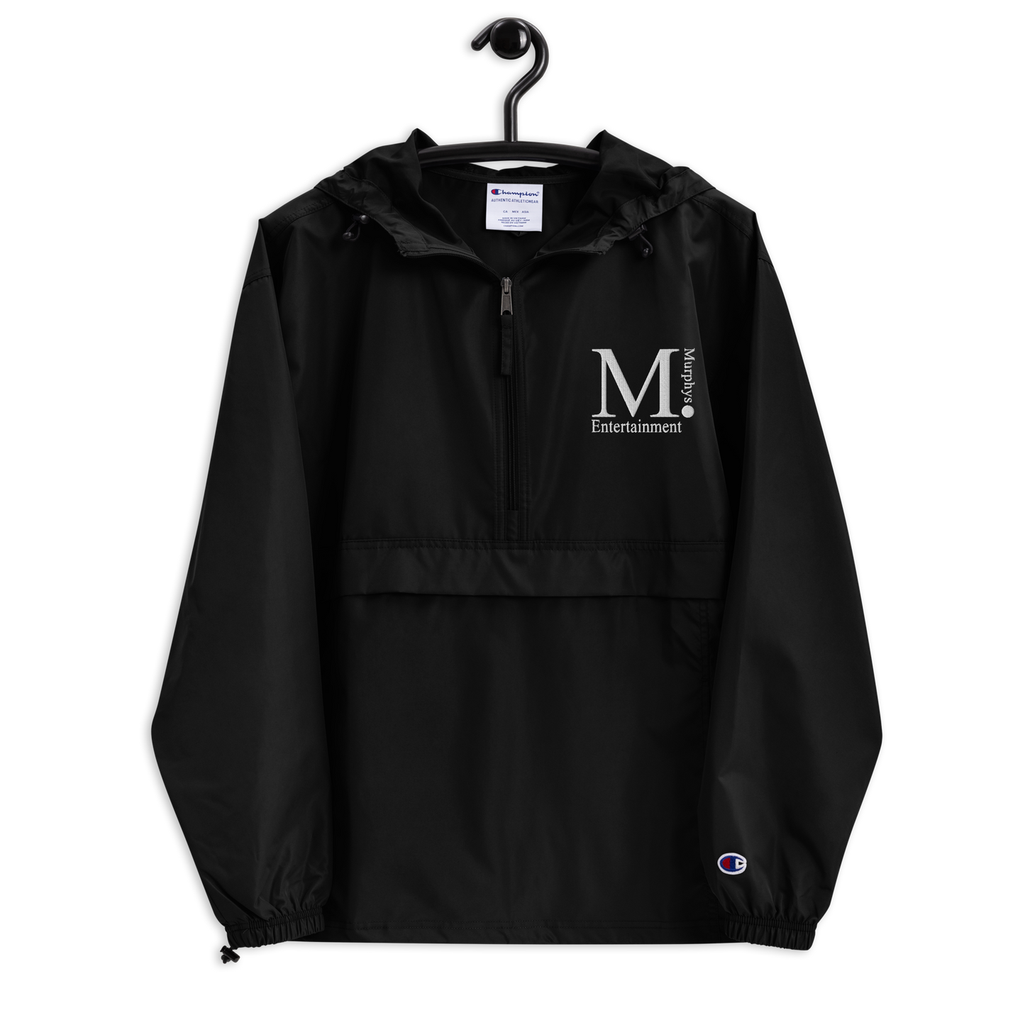 Murphys Entertainment Embroidered Champion Packable Jacket