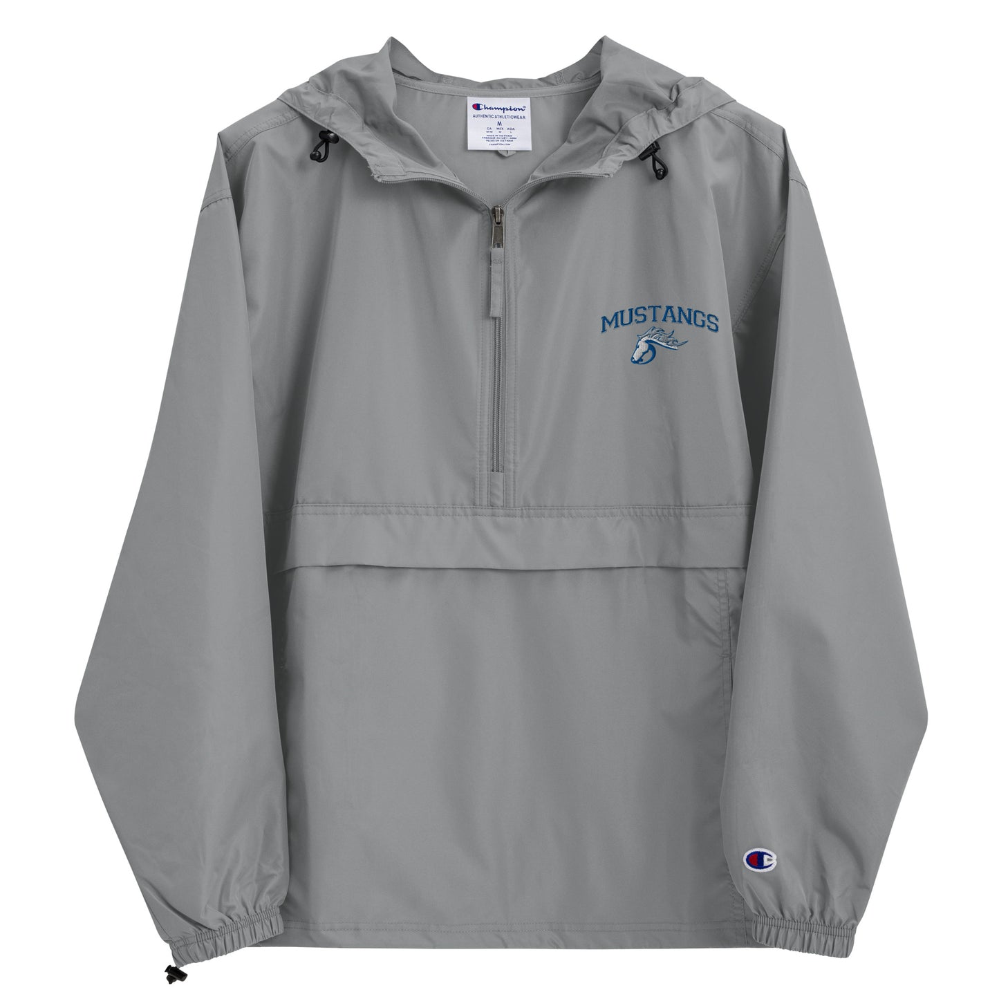 Mustang Embroidered Champion Packable Jacket