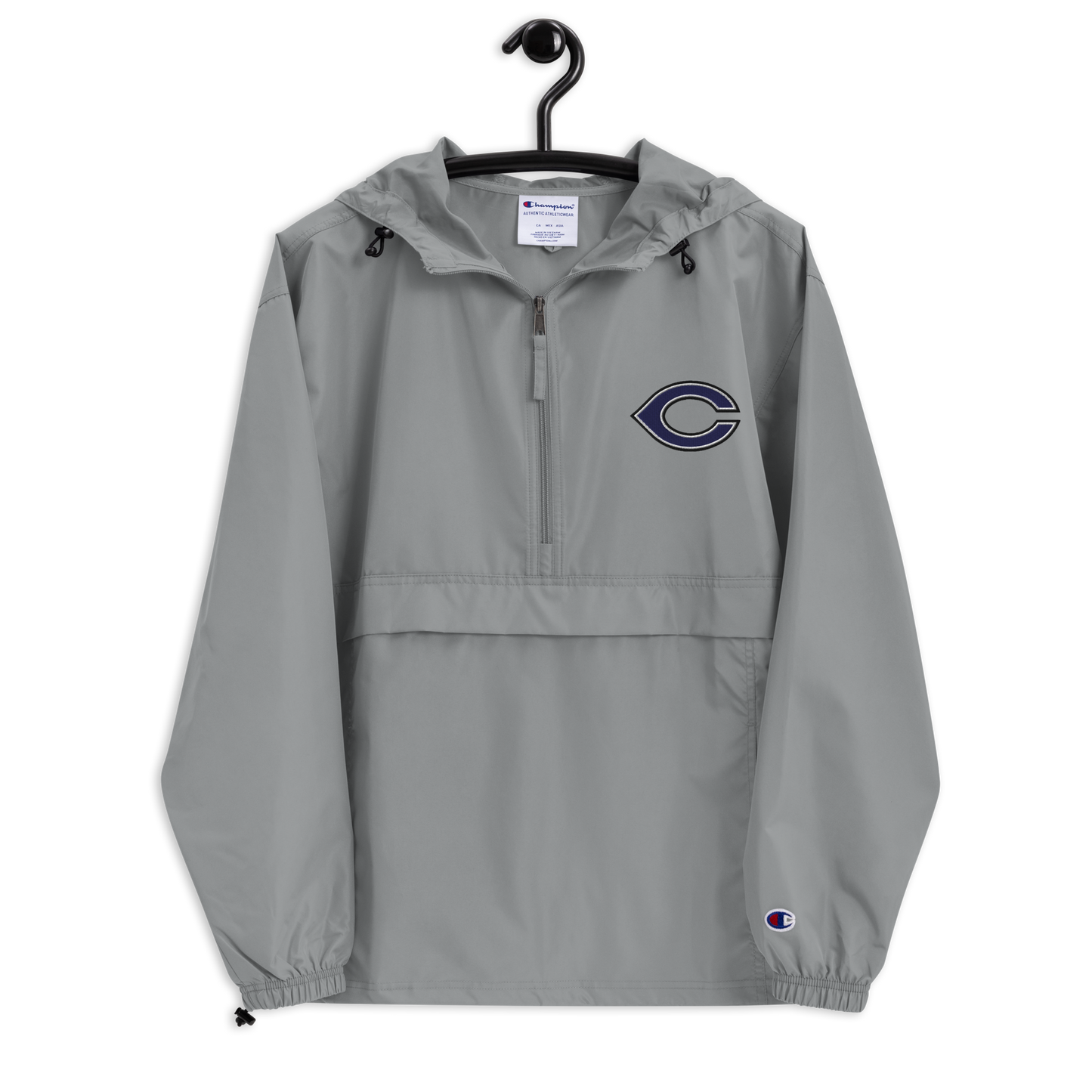 Carlsbad Football Embroidered Champion Packable Jacket