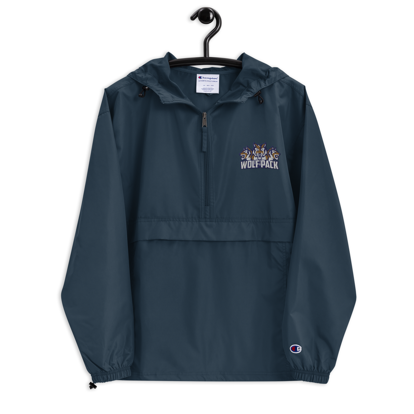 West High School Embroidered Champion Packable Jacket