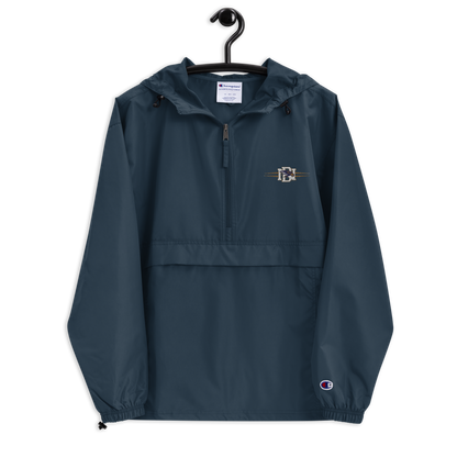 Del Norte Football Embroidered Champion Packable Jacket