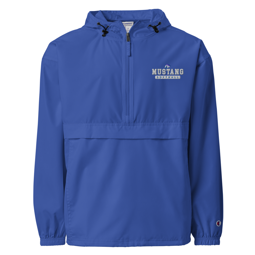 Mountain House Softball Embroidered Champion Packable Jacket