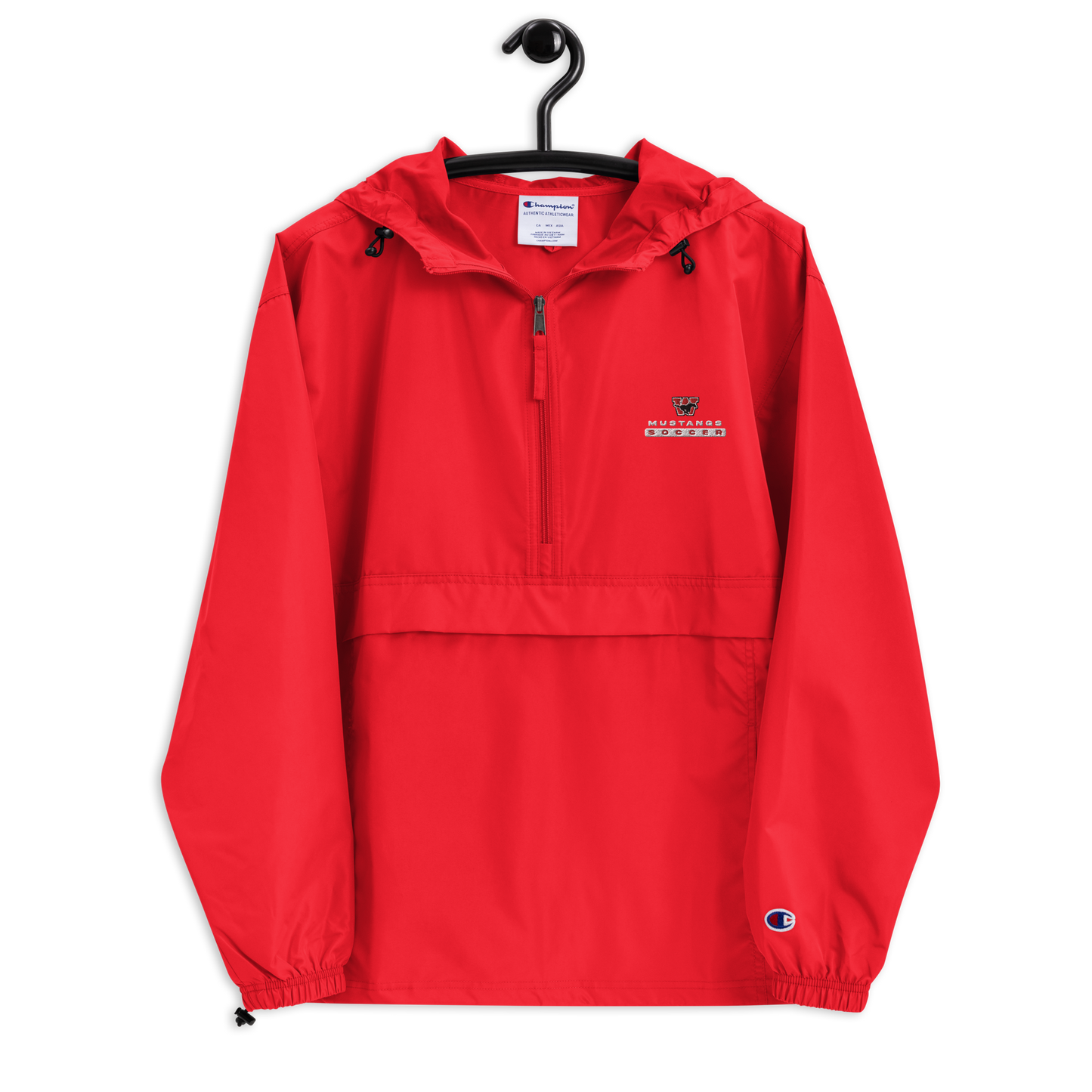 Warde Soccer Embroidered Champion Packable Jacket