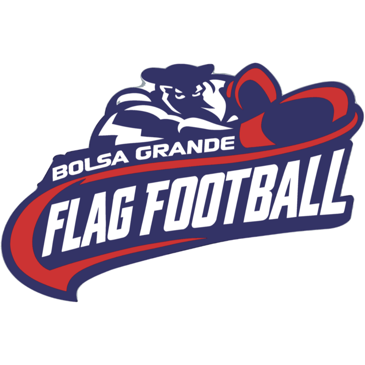 Bolsa Grande Flag Football Premium Polo Shirt