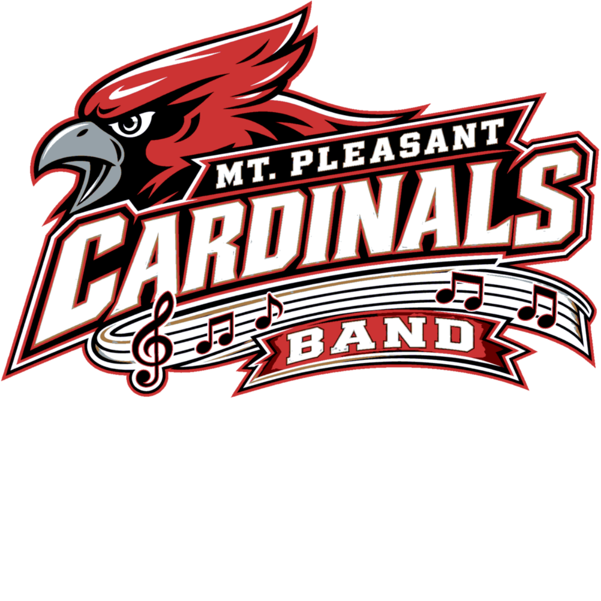 Mt. Pleasant Band - Embroidered Champion Packable Jacket