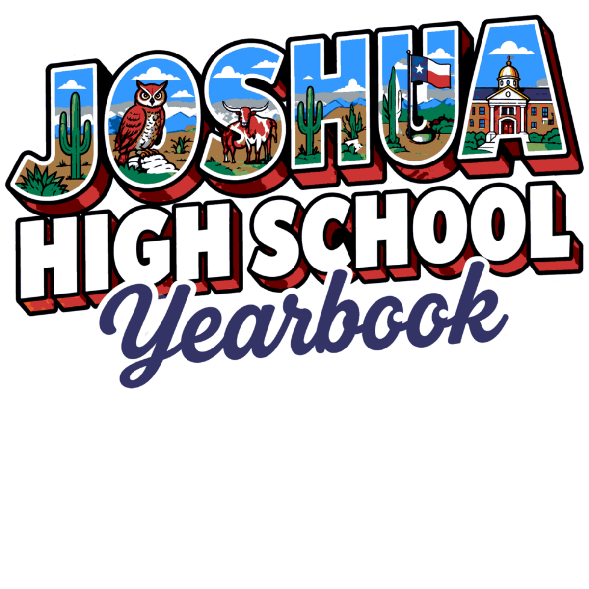 JHS Yearbook Embroidered Champion Packable Jacket