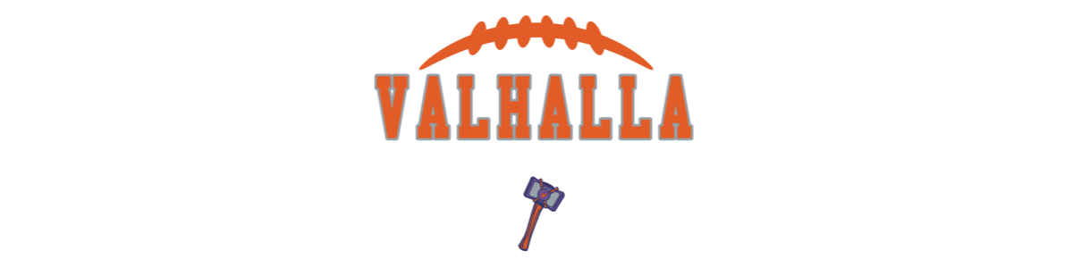 Valhalla High School Football Visor
