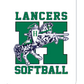 Hilltop Softball Team Cuffed Beanie