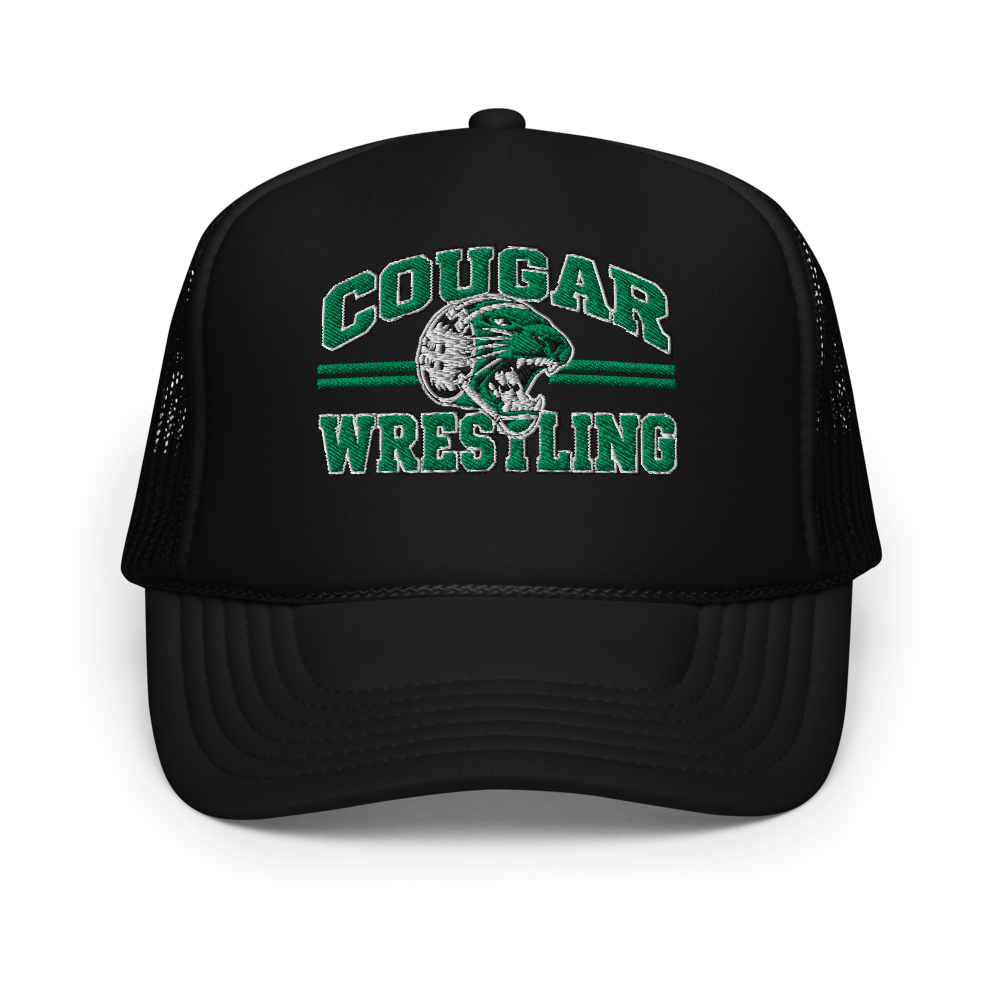 Cougar Wrestling - Foam Trucker Hat