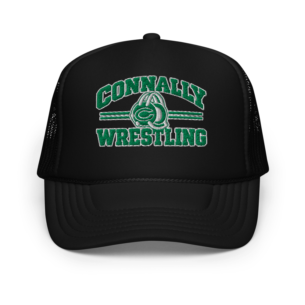 Pf Connally Wrestling - Foam Trucker Hat