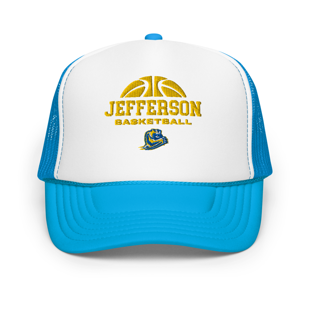 Jefferson Basketball Foam Trucker Hat