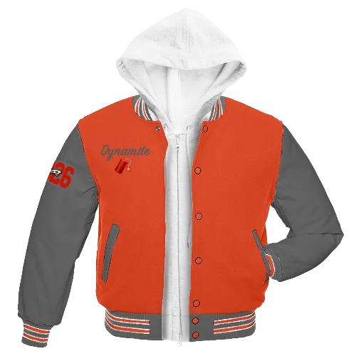 Best Orange Vista High School Varsity Jacket