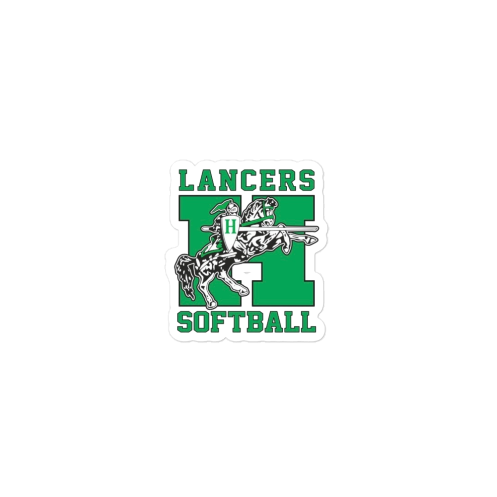 Lancers Softball Stickers