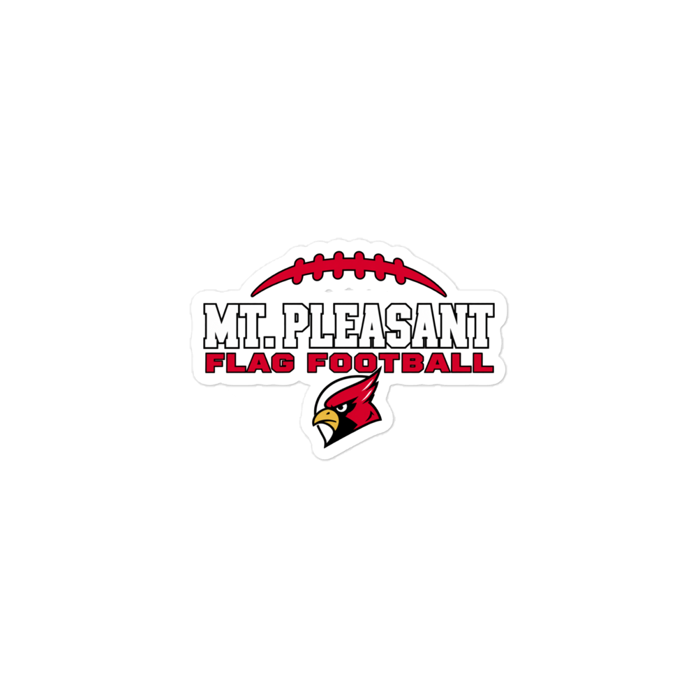 Mt. Pleasant Flag Football - Stickers