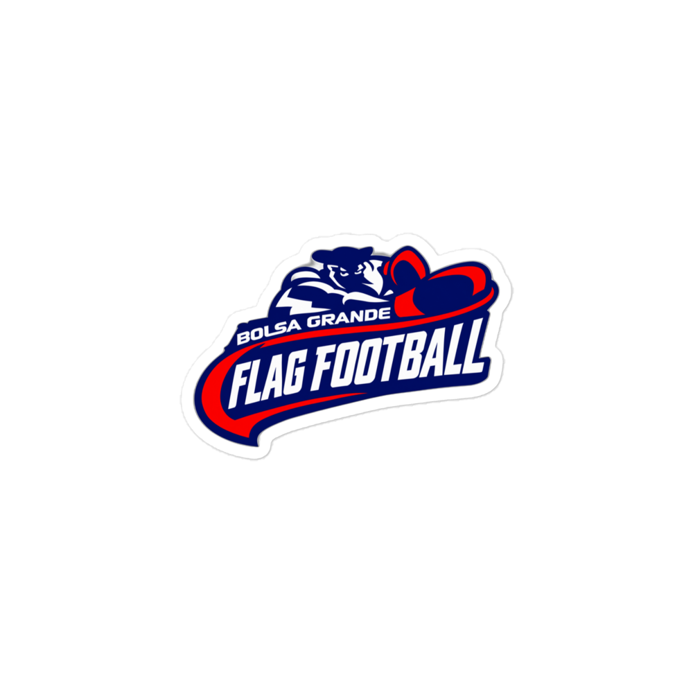 Bolsa Grande Flag Football Stickers