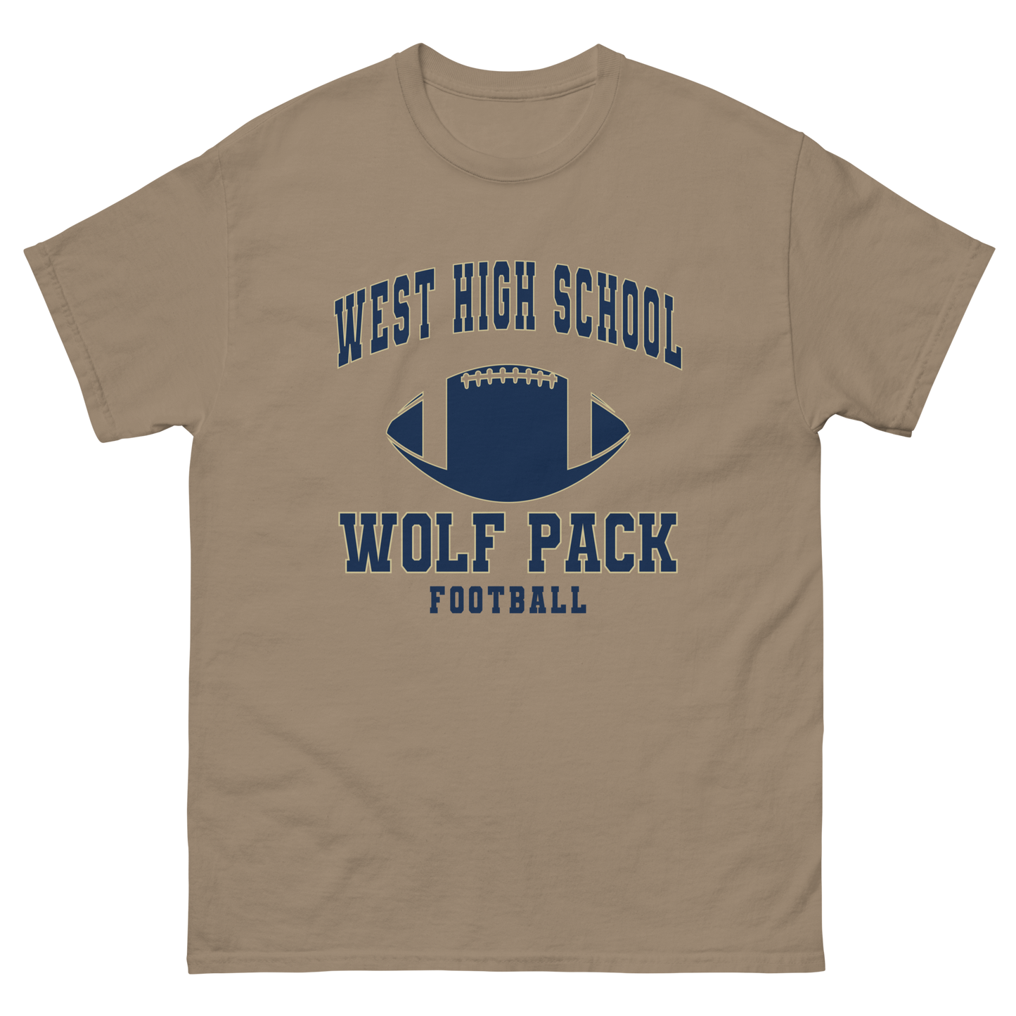 West Football classic tee