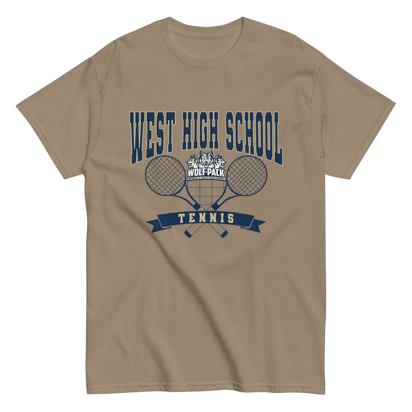 West Tennis classic tee