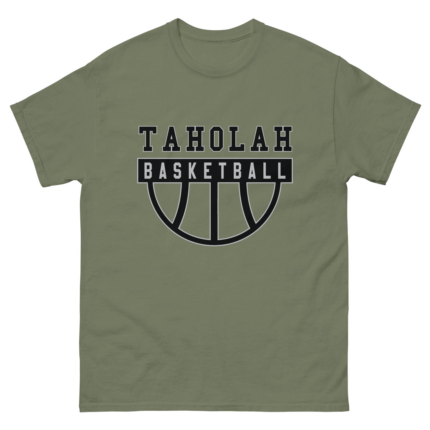 Taholah Basketball classic tee