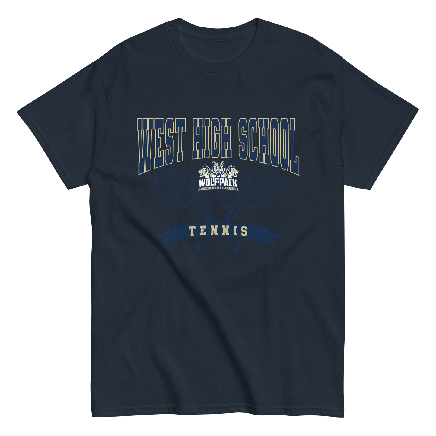 West Tennis classic tee