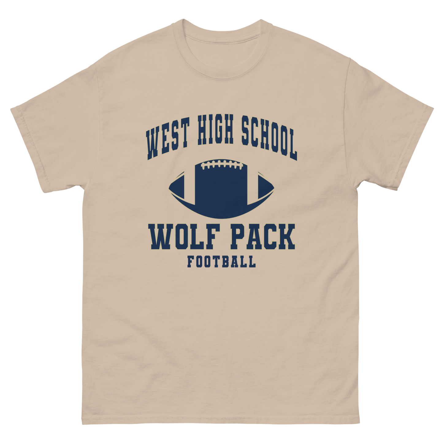 West Football classic tee