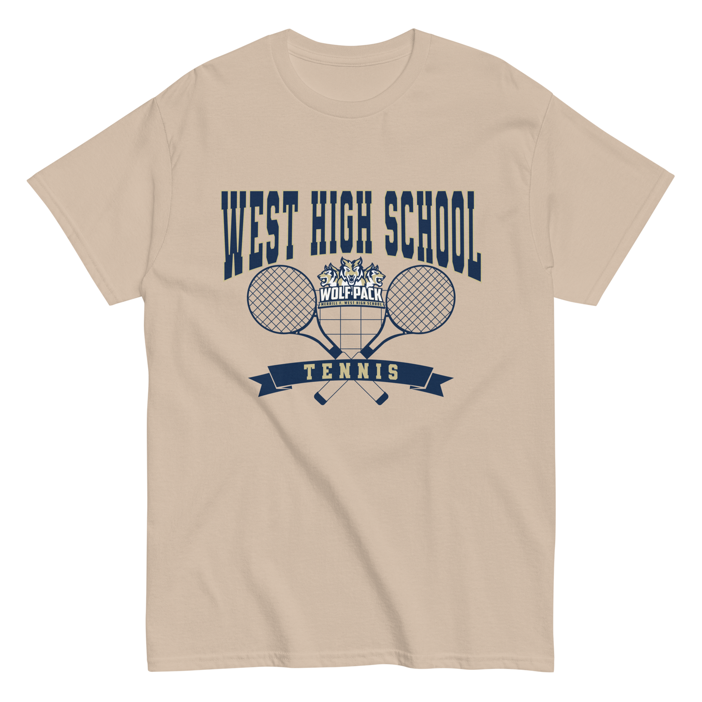 West Tennis classic tee