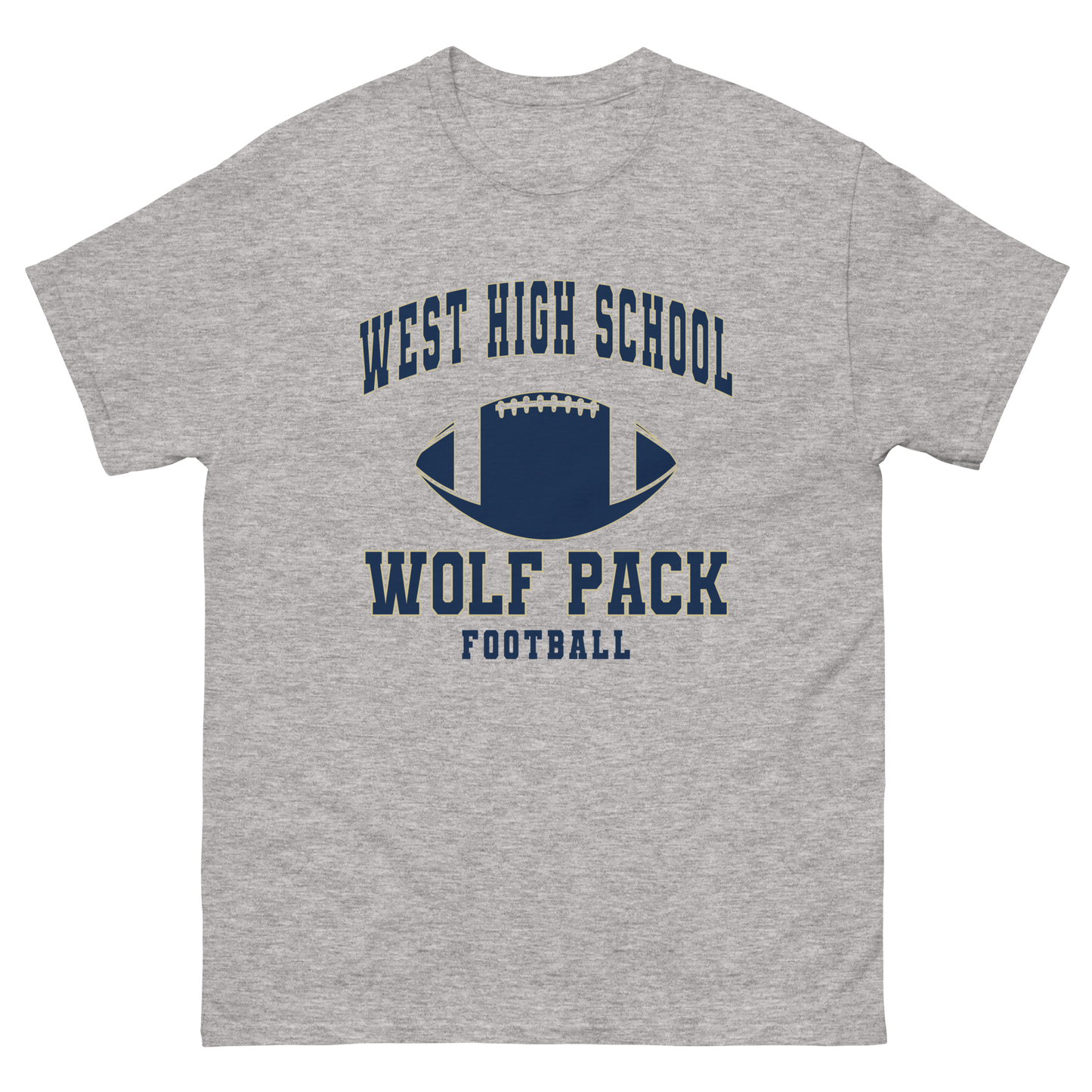 West Football classic tee