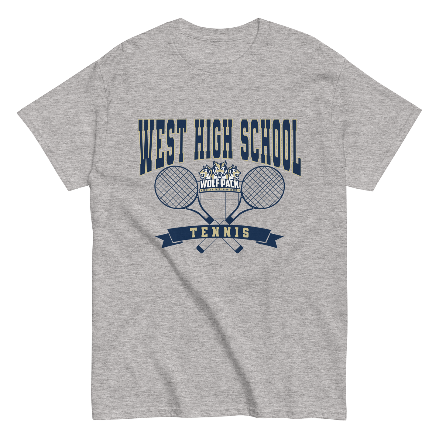 West Tennis classic tee