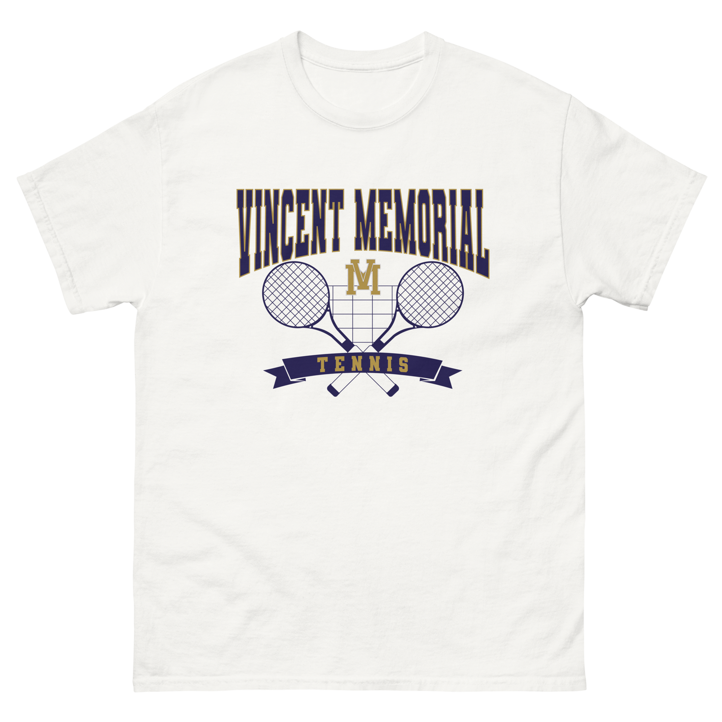 Vincent Memorial Tennis Men's classic tee