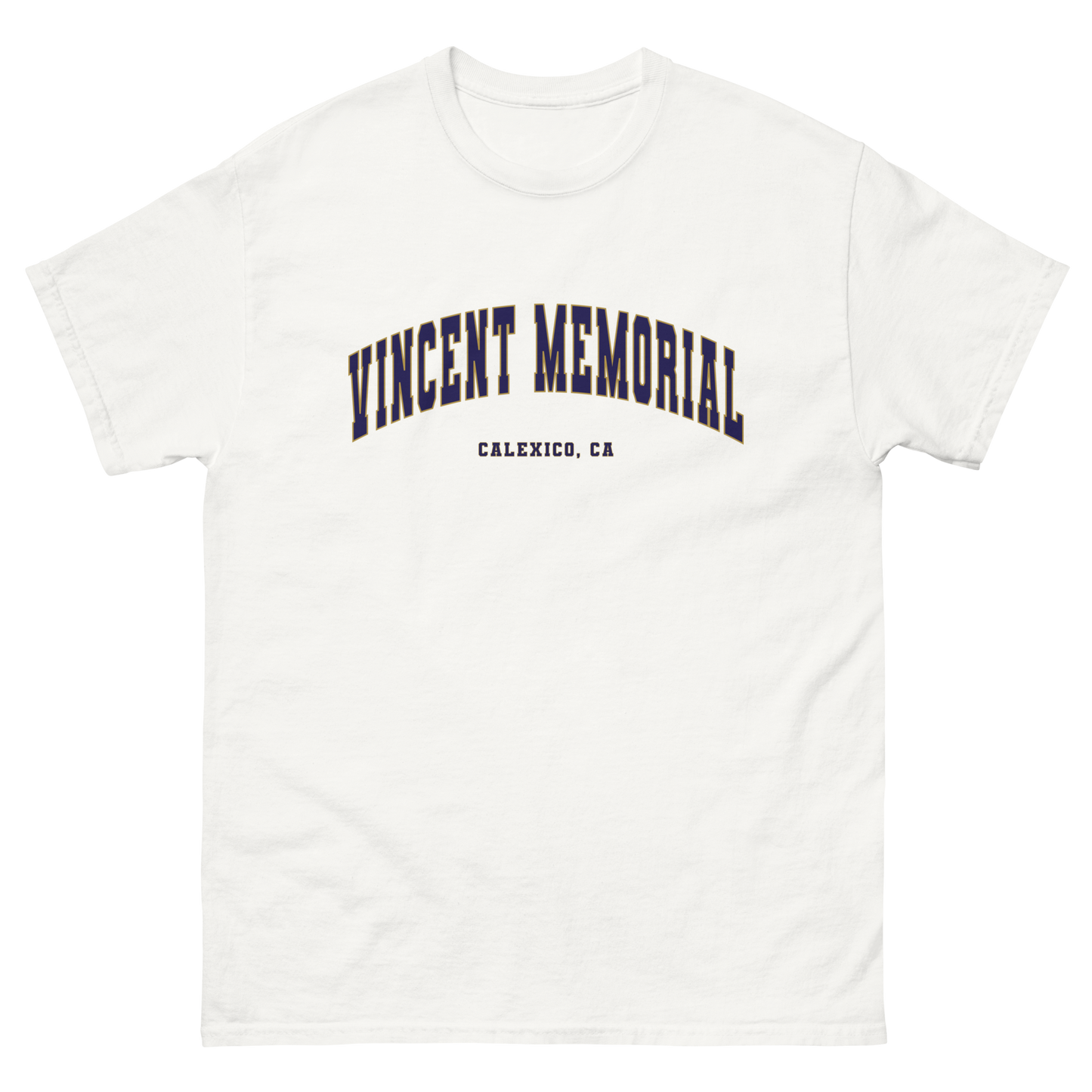 Vincent Memorial classic tee