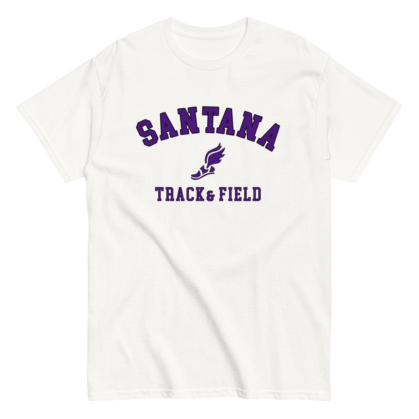 Santana Track & Field classic tee