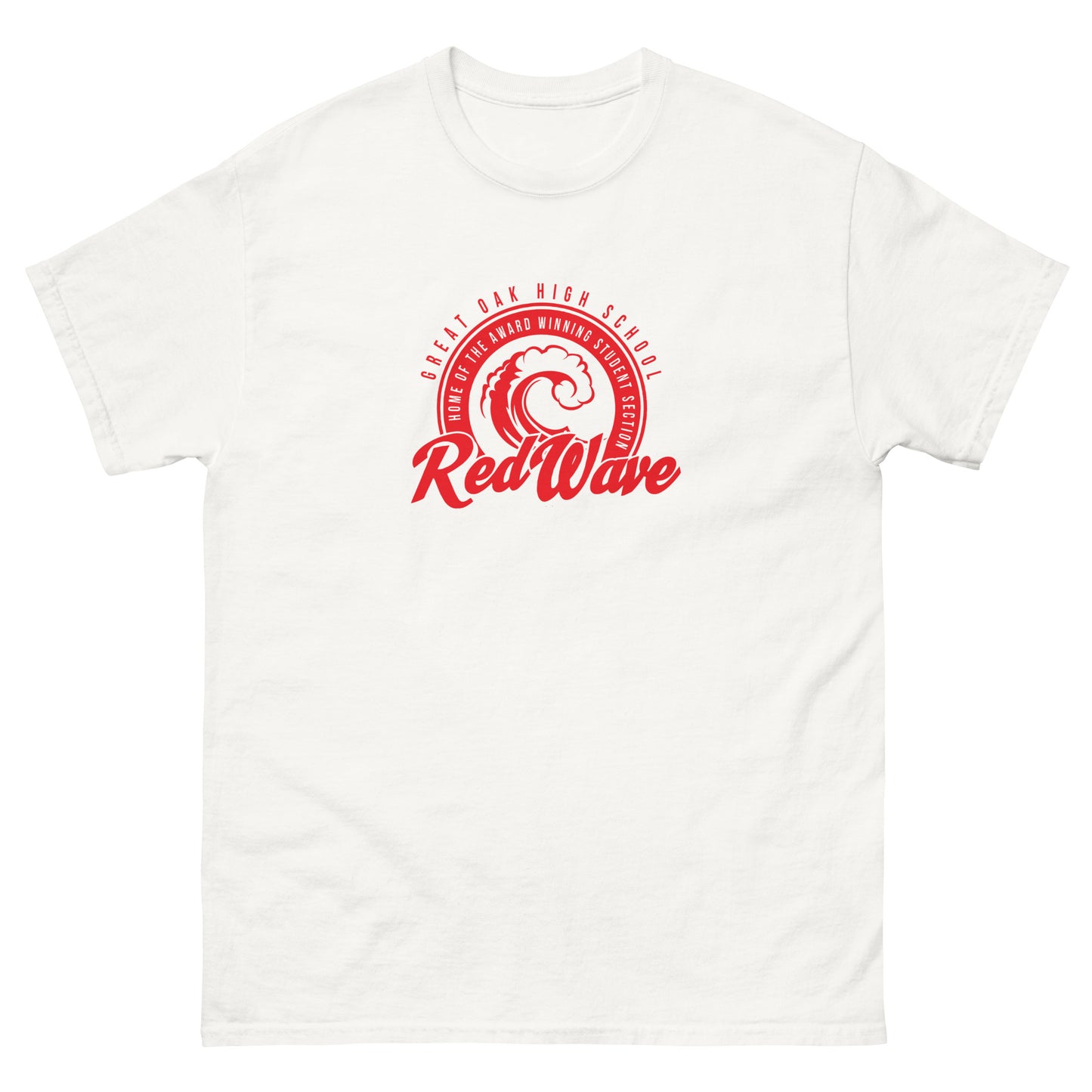 Red Wave Tee