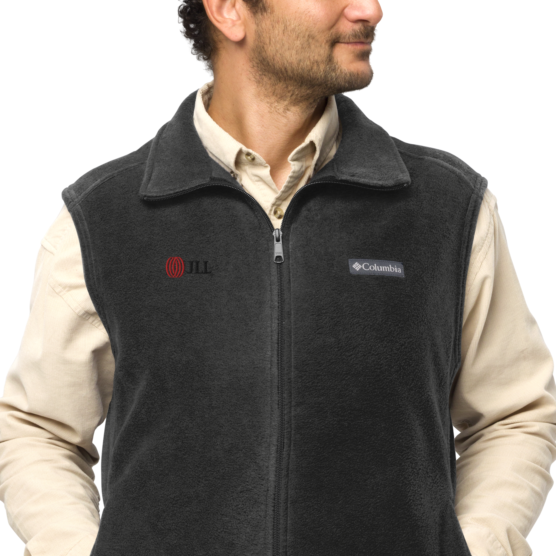 JLL Men's Columbia fleece vest – Varsity Made