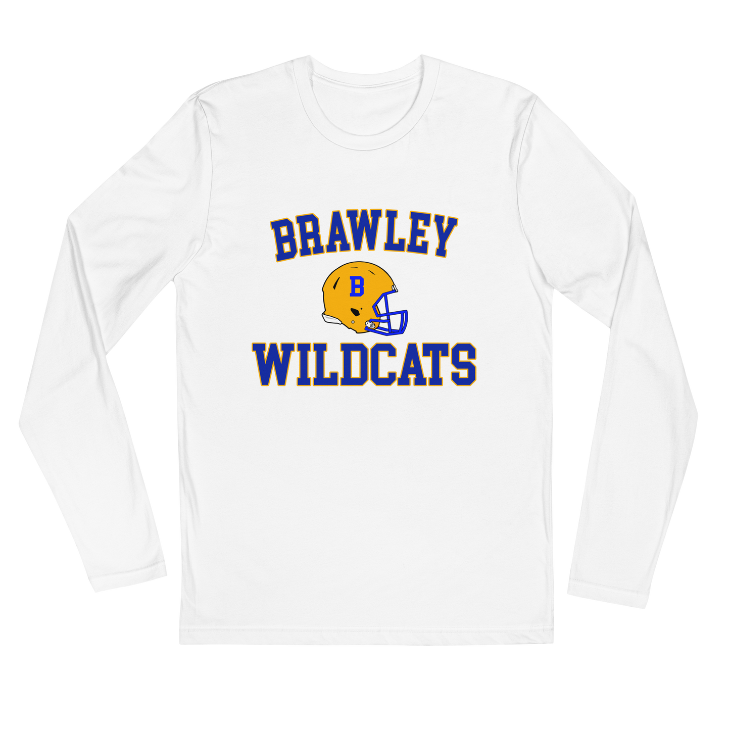 Brawley Football Long Sleeve Tee