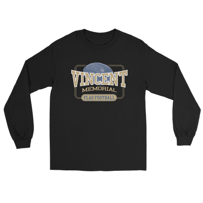 Vincent Memorial Flag Football Long Sleeve Shirt