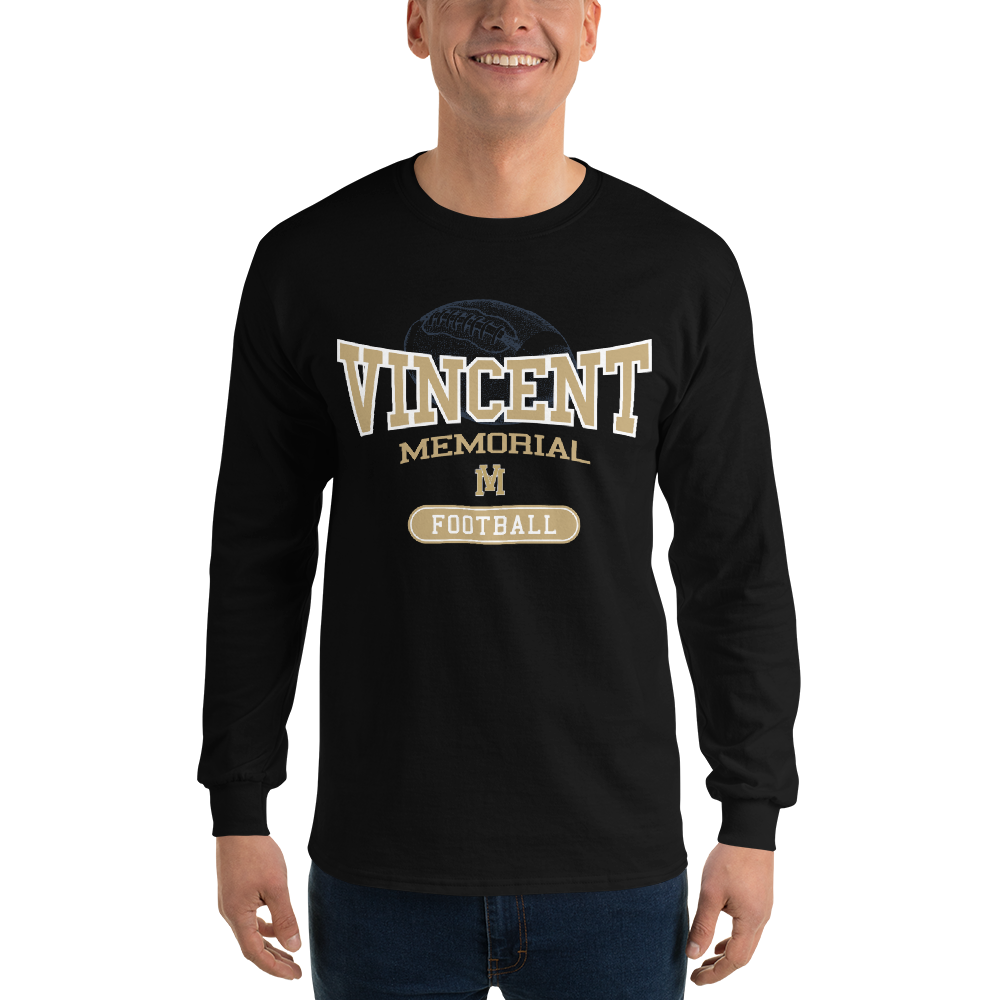 Vincent Memorial Football Long Sleeve Shirt