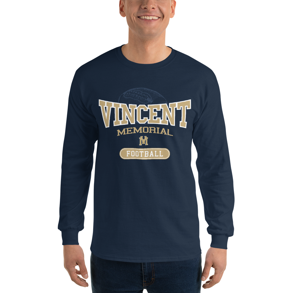 Vincent Memorial Football Long Sleeve Shirt