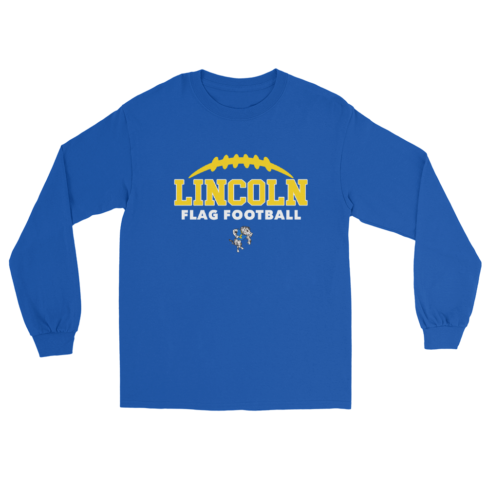 Lincoln Flag Football Long Sleeve Shirt