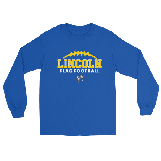 Lincoln Flag Football Long Sleeve Shirt