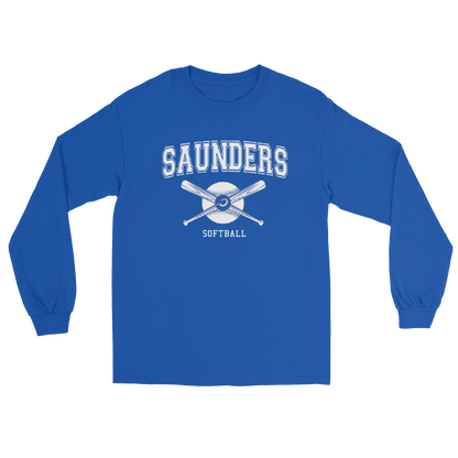 Saunders High School Softball  Long Sleeve Shirt