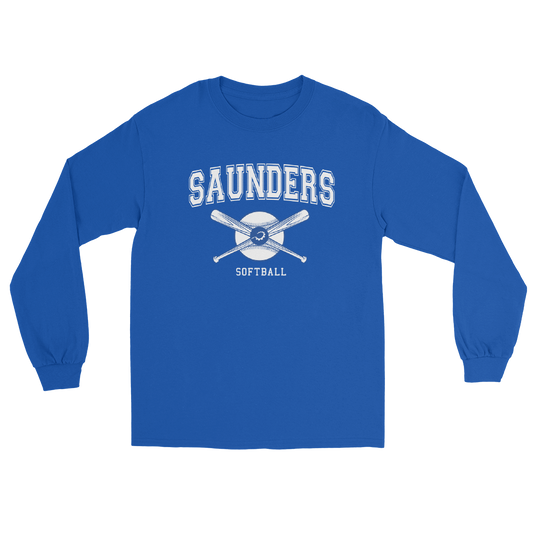 Saunders High School Softball  Long Sleeve Shirt