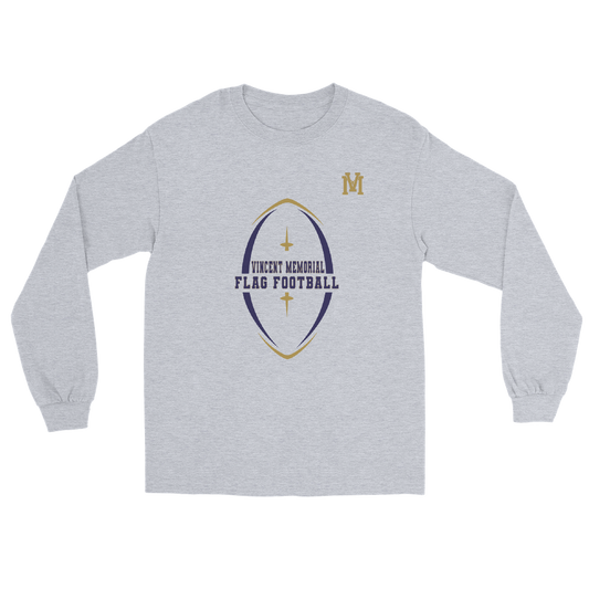 Vincent Memorial Flag Football Men’s Long Sleeve Shirt