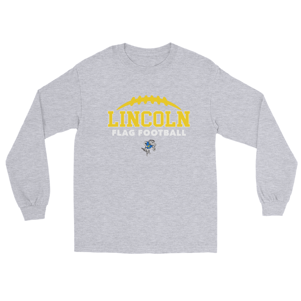 Lincoln Flag Football Long Sleeve Shirt