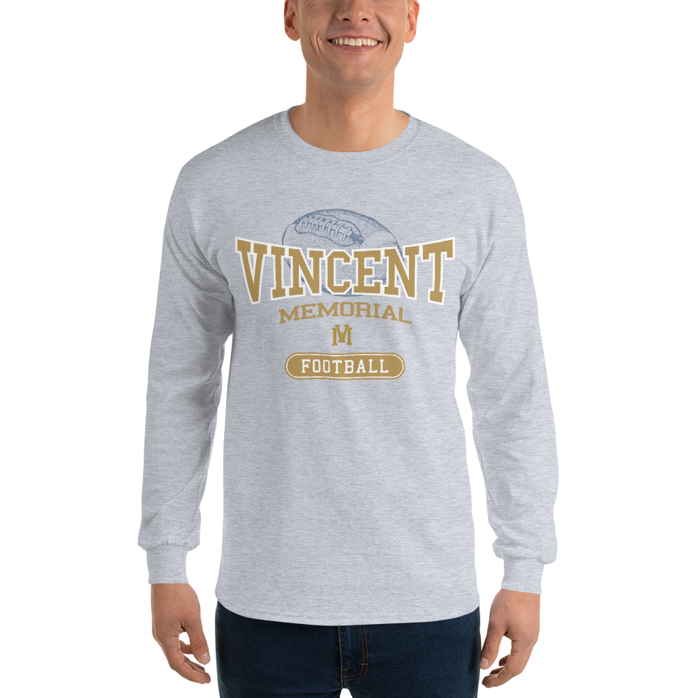 Vincent Memorial Football Long Sleeve Shirt