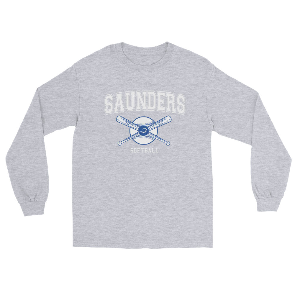 Saunders High School Softball  Long Sleeve Shirt