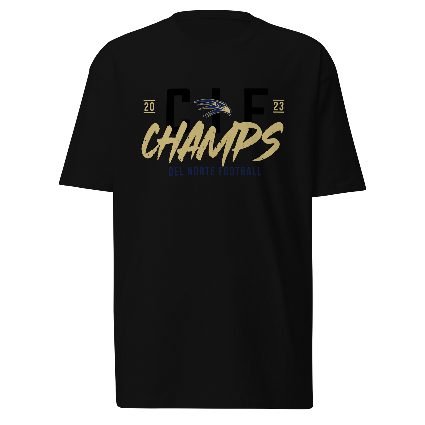 Del Norte Football Champions premium heavyweight tee