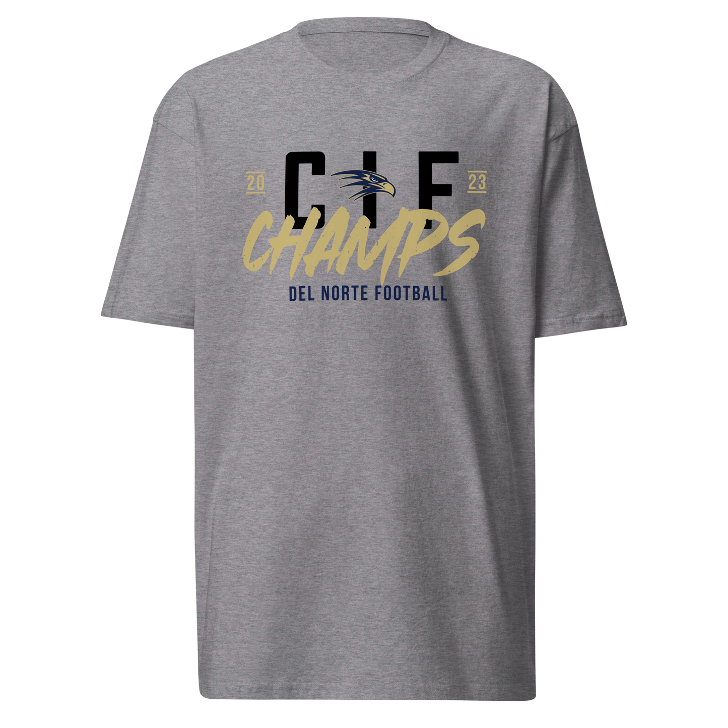 Del Norte Football Champions premium heavyweight tee