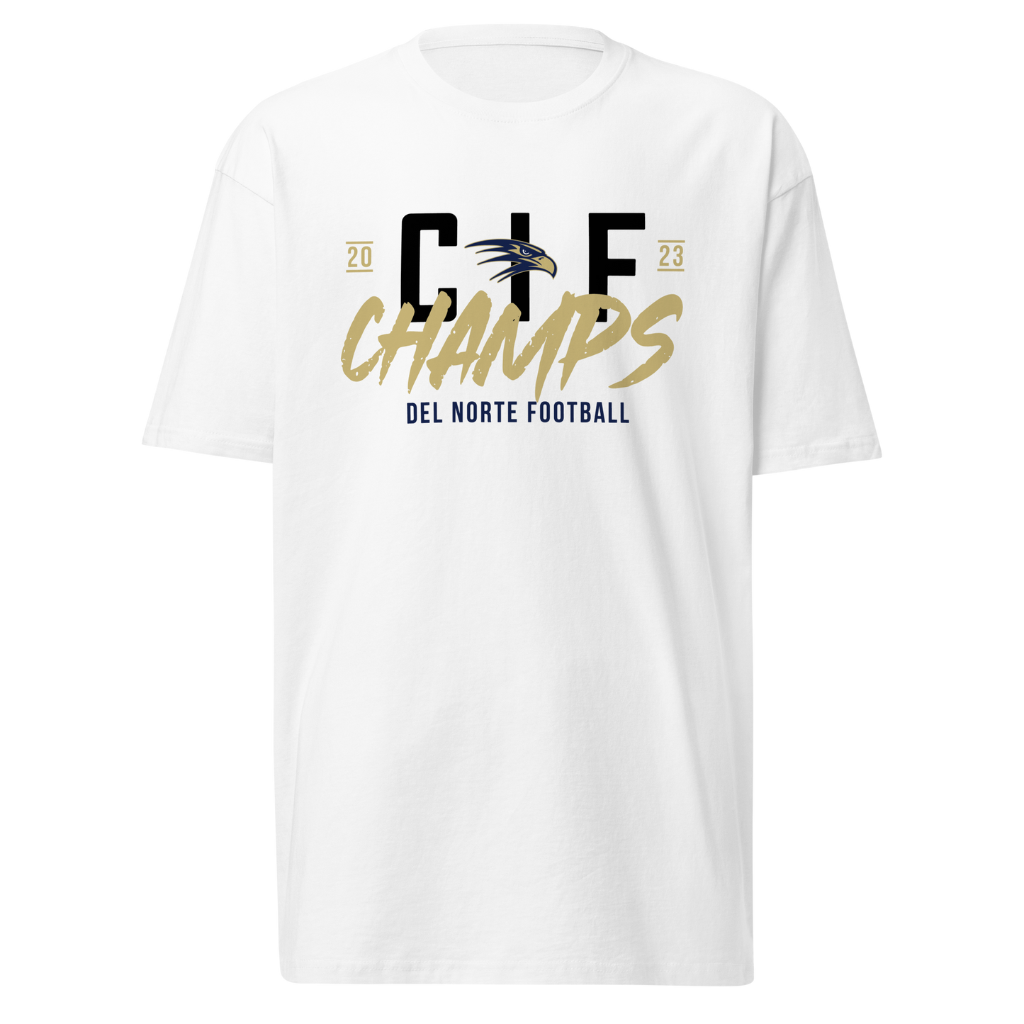 Del Norte Football Champions premium heavyweight tee